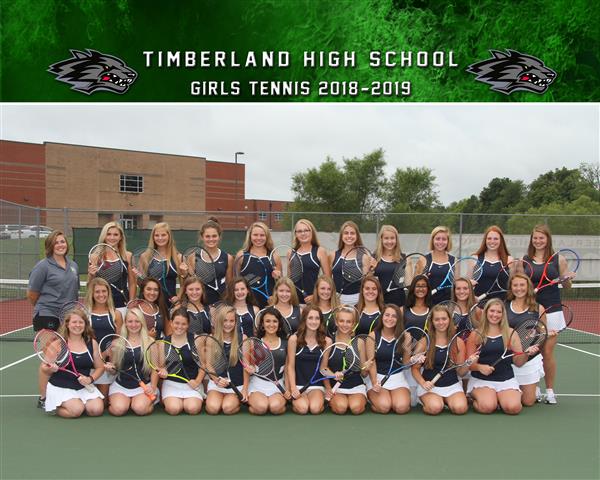 Girls Tennis 2018 